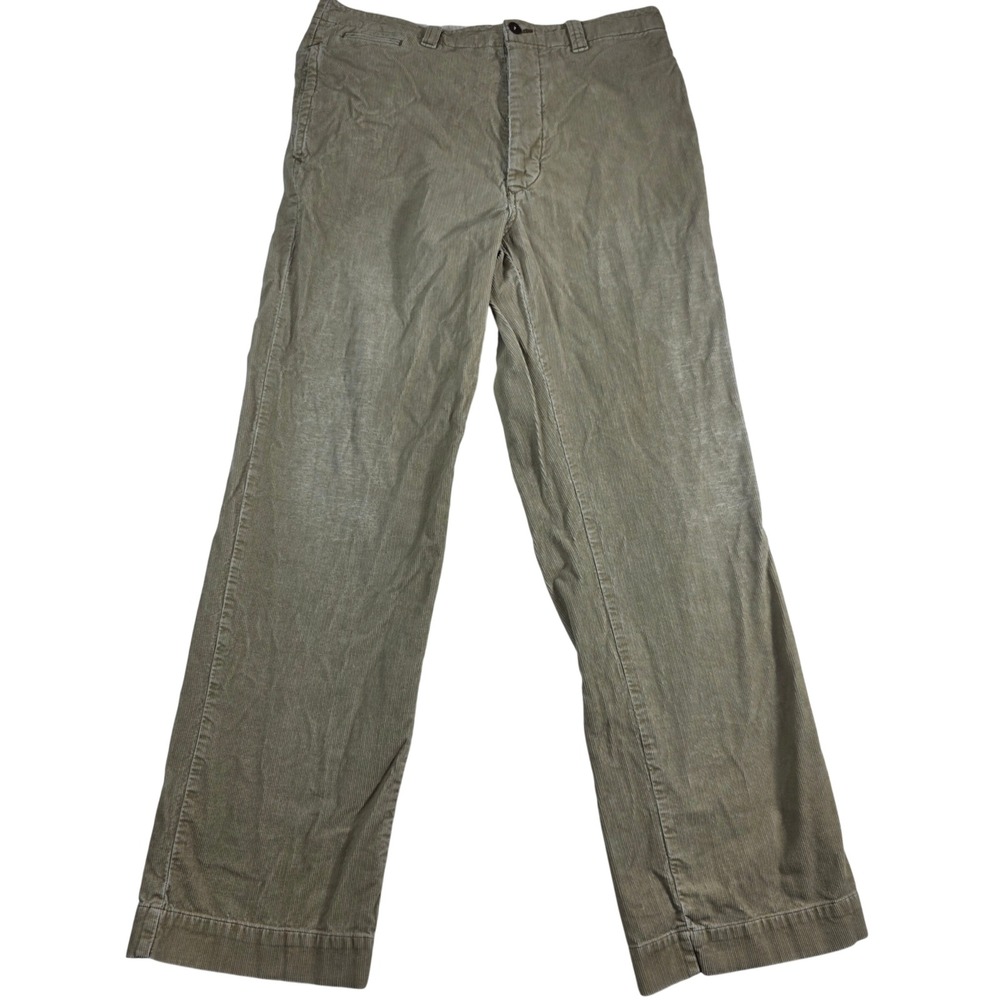 American Eagle Outfitters Corduroy Pants Mens W32 L34 Button Fly Casual